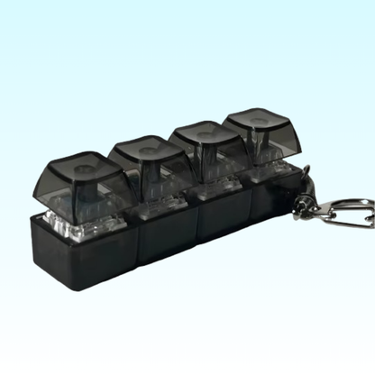 Mechanical anti-stress keyboard with 4 keys.
